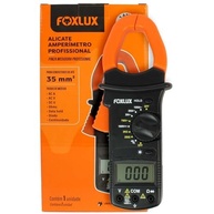 Alicate Amperímetro Profissional Foxlux: Multímetro 35mm² Essencial para Eletricistas - imagem 3