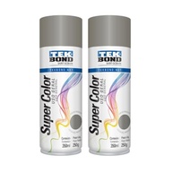 Kit 2 Tintas Spray Platina Aerossol TekBond - Acabamento Profissional para Qualquer Superfície - imagem 2