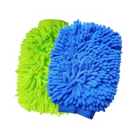 Kit 2 Luvas de Microfibra Chenille HeGangLy: Limpeza Profunda e Sem Arranhões para Seu Carro - imagem 1