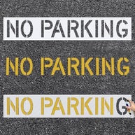 Estêncil Proibido Estacionar Silicone: Marcação Clara e Durável para Sinalização de Trânsito - imagem 3