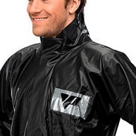 Conjunto Impermeável PVC Tornado Preto M: Proteção Total para Motoqueiros - imagem 5