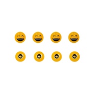8 Tampas de Válvula Emoji Divertidas: Estilo e Proteção para Seu Carro! - imagem 1