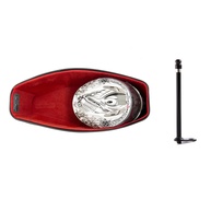 Forro de Baú Vermelho para Honda PCX DLX 19/20 + Antena Logo Cinza - Proteção e Estilo! - imagem 1