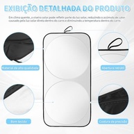 Protetor Solar para Carro: Mantenha seu Veículo Fresco e Protegido! - imagem 4
