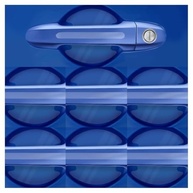 Kit 8 Peças Adesivo Protetor para Maçaneta de Porta - Proteção Transparente Antiarranhões - imagem 2