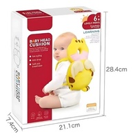 para-protetora-borboleta-com-a-anti-bebe-queda-design-amarela-mochila-almofada-a