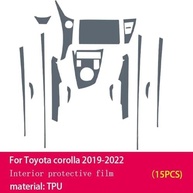 Película Protetora TPU Invisível para GPS Toyota Corolla 2019-2022 | Proteção HD - imagem 2