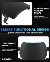 Placa Frontal Premium para Bicicleta Elétrica Ridstar Q20 & Compatíveis - Design Moderno e Durabilidade Superior - imagem 5