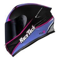 Capacete Race Tech Hit Plus Black Purple 56: Segurança e Estilo para Sua Aventura - imagem 5