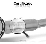 Escapamento Trioval Racing Dourado para Honda Fan Titan 160 (2016-2025) - Estilo e Performance! - imagem 3