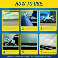 Kit Reparo Para-brisa Rain-X 600001: Solução Rápida e Durável para Lascas e Rachaduras - imagem 5