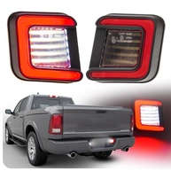 Kit Luz de Placa LED Ram OEM - Branco/Vermelho OLED para Dodge Ram 1500/2500/3500 (2003-2018) - imagem 1