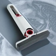 Mini Mop Rodo Esfregão Dobrável com Torção Automática - Limpeza Rápida e Prática para Casa e Carro - imagem 5