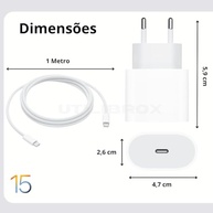 Carregador Turbo 25W USB-C para iPhone 16/15 e Android: Carregamento Rápido e Seguro - imagem 5