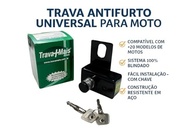Trava Antifurto Universal Blindada para Motos: Segurança Reforçada para sua Titan 125/150/160 - imagem 3