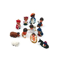 Mini Presépio de Natal em Resina com 11 Peças - Decoração Infantil para Festas Religiosas - imagem 2