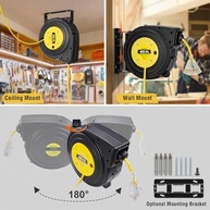 Extensor Retrátil Suraielec 12AWG: 45FT de Potência e Segurança para Seu Espaço - imagem 5