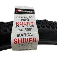 Pneu Bike MTB Shiver Rocky Aro 26 x 1.95: Aventura e Leveza para sua Bicicleta - imagem 4