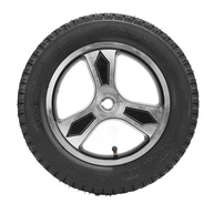 Pneu Cubo de Roda 12" para Scooter Elétrica e Mini Moto: Borracha Resistente e Liga de Alumínio - imagem 2