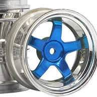 Rodas Vermelhas 1:10 para Carros RC - Performance e Estilo na Pista! - imagem 4