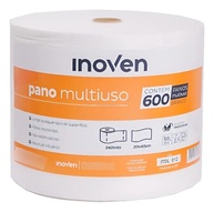 600 Panos Multiuso Tipo Perfex para Limpeza - Rolo Picotado com 600 Unidades - imagem 1