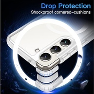 Capa JETech Magnética para Samsung Galaxy S23 5G (6.1") - MagSafe, Fosca Translúcida e Anti-Choque - imagem 5