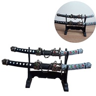 Kit Espadas Decorativas Katana Samurai Japonesa - Design Oriental para Casa e Escritório - imagem 3