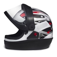 Capacete Moto San Marino Taurus Grafic Branco Automático: Segurança e Estilo para Sua Pilotagem - imagem 4