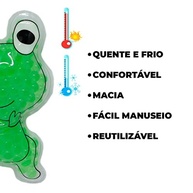 Mini Bolsa Térmica em Gel para Bebês - Sapinho Refrescante Quente e Frio | Cólicas e Machucados - imagem 5