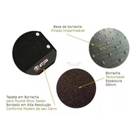 Tapetes de Borracha Premium para Toyota Etios Sedan (2016-2019) - Proteção e Estilo - imagem 4