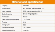 Conector Circular Avião SP21 6 Pinos: Robustez e Segurança para Aplicações Industriais e Elétricas - imagem 5