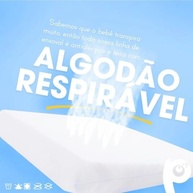 Travesseiro Antirrefluxo Bebê: Conforto e Segurança para Miniberço e Carrinho | Capa Algodão Premium - imagem 3