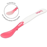 Kit Colheres Termossensíveis Rosa - 2 Unidades Buba | Segurança e Conforto para Bebês - imagem 5