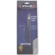 Antena Corta Pipa Spencer 7 Estágios Inox Preta para Retrovisor - Segurança e Estilo! - imagem 4