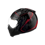 Capacete Feminino Peels Mirage Edge Vermelho: Estilo e Segurança para Sua Moto - imagem 4