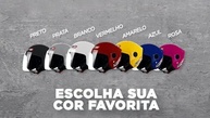 Pro Tork Capacete New Liberty Three 58 Preto Fosco: Segurança e Estilo para Sua Pilotagem - imagem 4