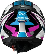Capacete Feminino Norisk Razor Speedmax Rosa Azul: Estilo e Segurança para Sua Moto - imagem 3