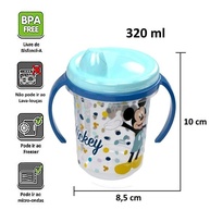 Kit Canecas com Alça Trio Mickey e Minnie - Copos de Treinamento Seguros para Bebês da Plasútil - imagem 3