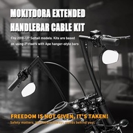 Kit Cabos e Chicotes MoKitDora 40,64cm para Harley Softail 2018-2021 (Sem ABS) - Acelere seu Estilo! - imagem 3