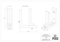 Suporte VESA para Dell Optiplex, Mac Mini e Televendas - Organize Seu Espaço com Estilo - imagem 4