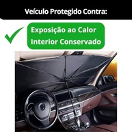 Quebra-Sol Retrátil Portátil: Proteção UV e Térmica Essencial para Seu Carro - imagem 4