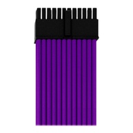 Kit Cabos Sleeved Mancer MR110 Roxo - 1x24P, 1x4+4P, 2x6+2P - Elegância e Performance para seu PC - imagem 4