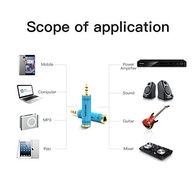 Adaptador P2 Macho para P10 Fêmea Estéreo Vention: Conecte Seus Fones com Qualidade! - imagem 4