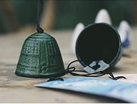 Sino de Vento Japonês Pequeno Iwachu - Sorte e Harmonia para Ambientes Externos e Internos - imagem 3