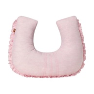 Apoio Amamentar Slim Linho Rosa Mescla - Conforto e Estilo para Mães Modernas - imagem 1
