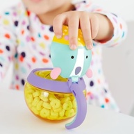 Porta-Snacks Skip Hop Zoo Porco-Espinho – Estoque Organizado e Diversão para Crianças - imagem 3