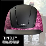 Capacete Troxel Spirit Performance Boho Roxo - Conforto e Estilo para Você - imagem 4