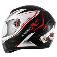 Capacete Moto Fechado Fokker Carbon X 56 Vermelho: Segurança e Estilo para Sua Pilotagem - imagem 4