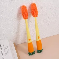 Escova de Limpeza 3 em 1 para Garrafas, Copos e Mamadeiras - Design Profundo e Suave - imagem 1