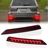 Kit Luz de Neblina e Seta Sequencial para Subaru Forester 2008-2018 (Vermelho) - Segurança e Estilo - imagem 2